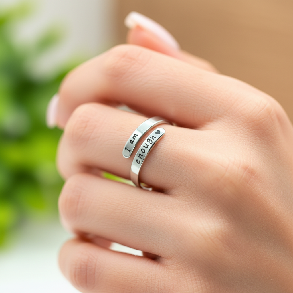 I Am Enough Ring